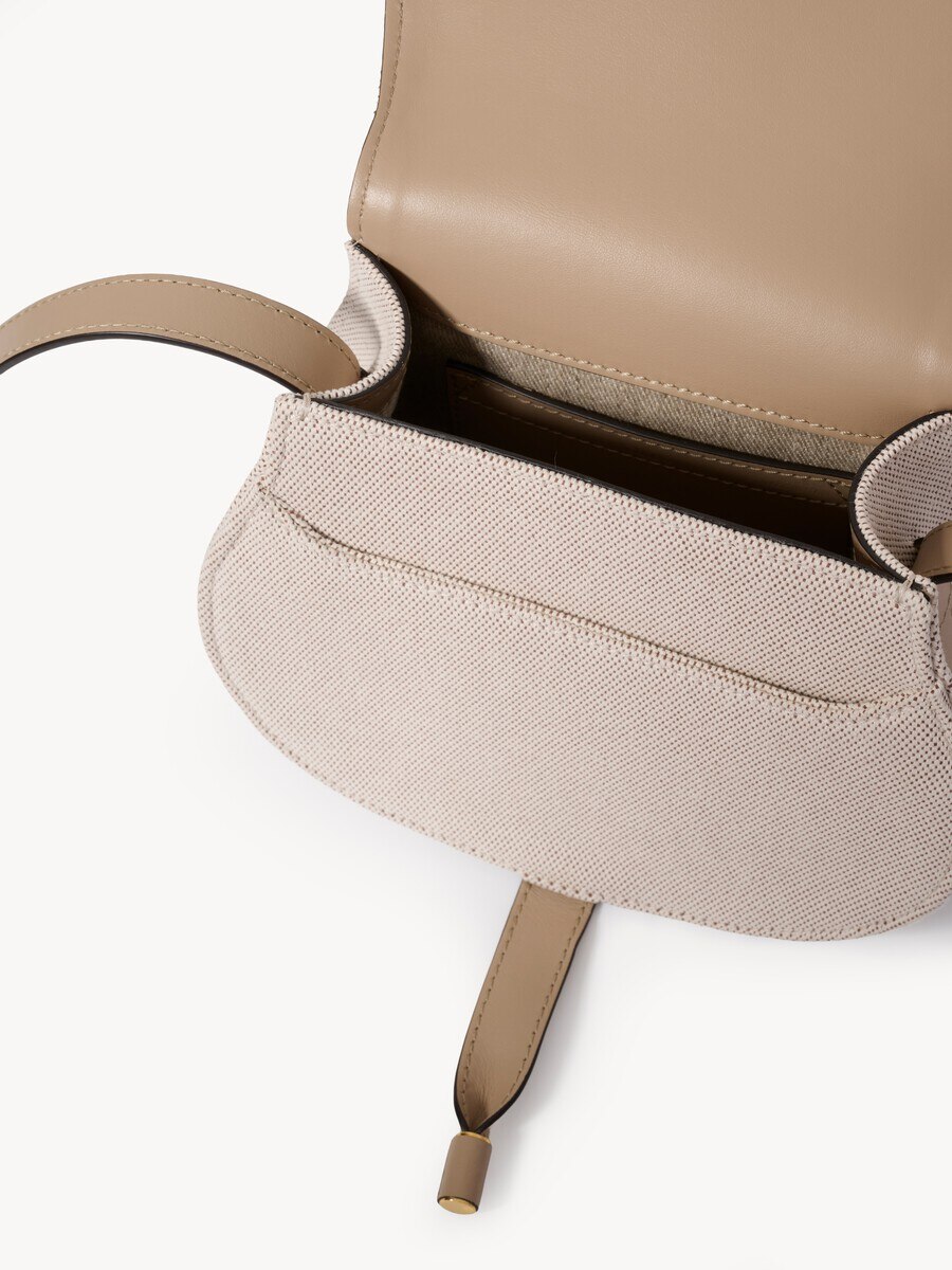 Petit sac port&eacute; &eacute;paule Marcie en toile - 4