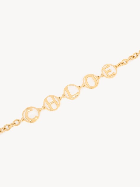 The Chlo&eacute; Script jewelry belt