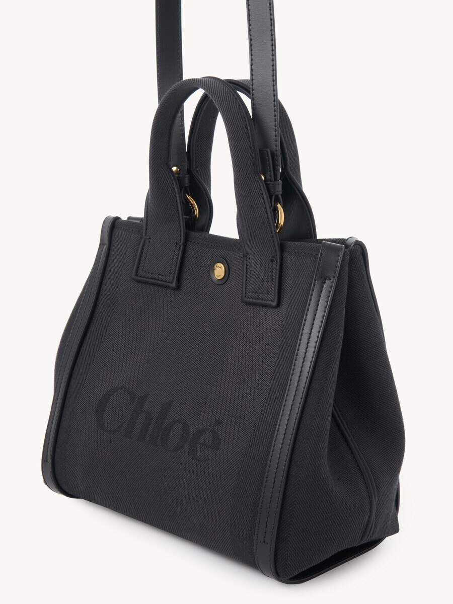 Bolso tote peque&ntilde;o Chlo&eacute; Carry de lona - 4