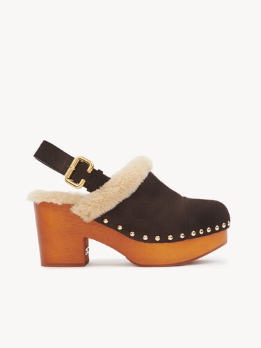 Jeannette wedge clog - 2
