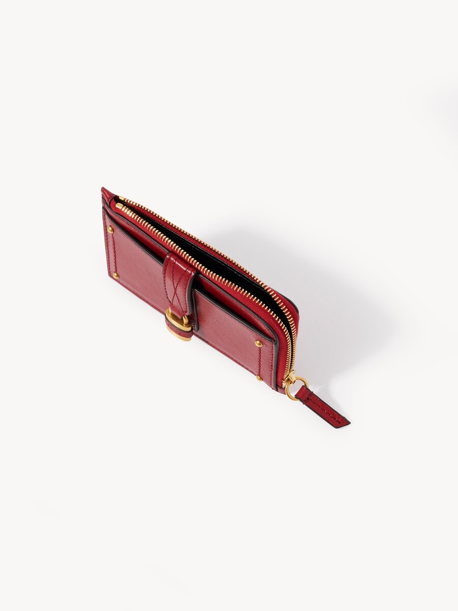 Cartera Paddington peque&ntilde;a con ranuras para tarjetas de cuero granulado - 5