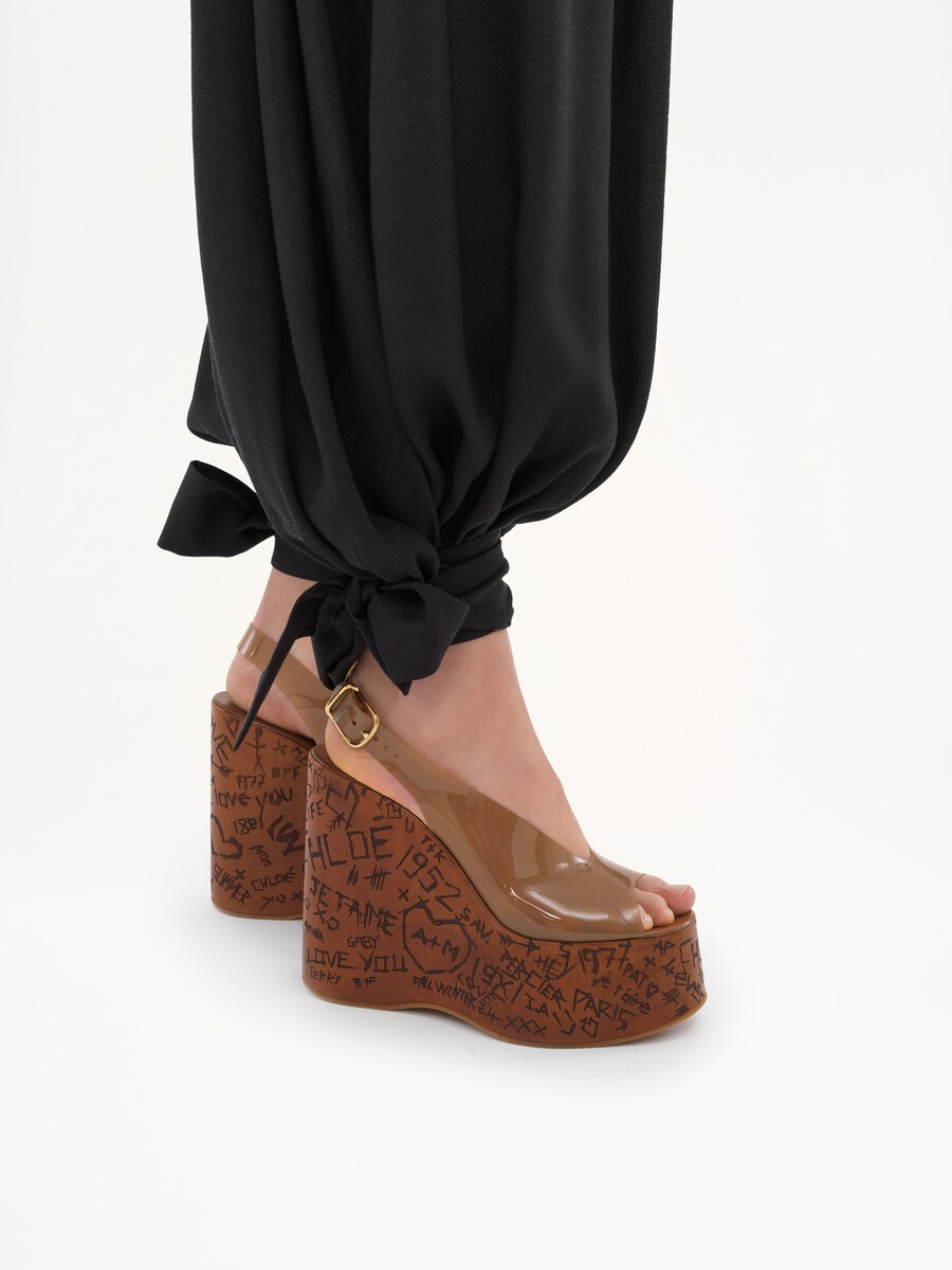 Fluid pleated pants in silk charmeuse - 6