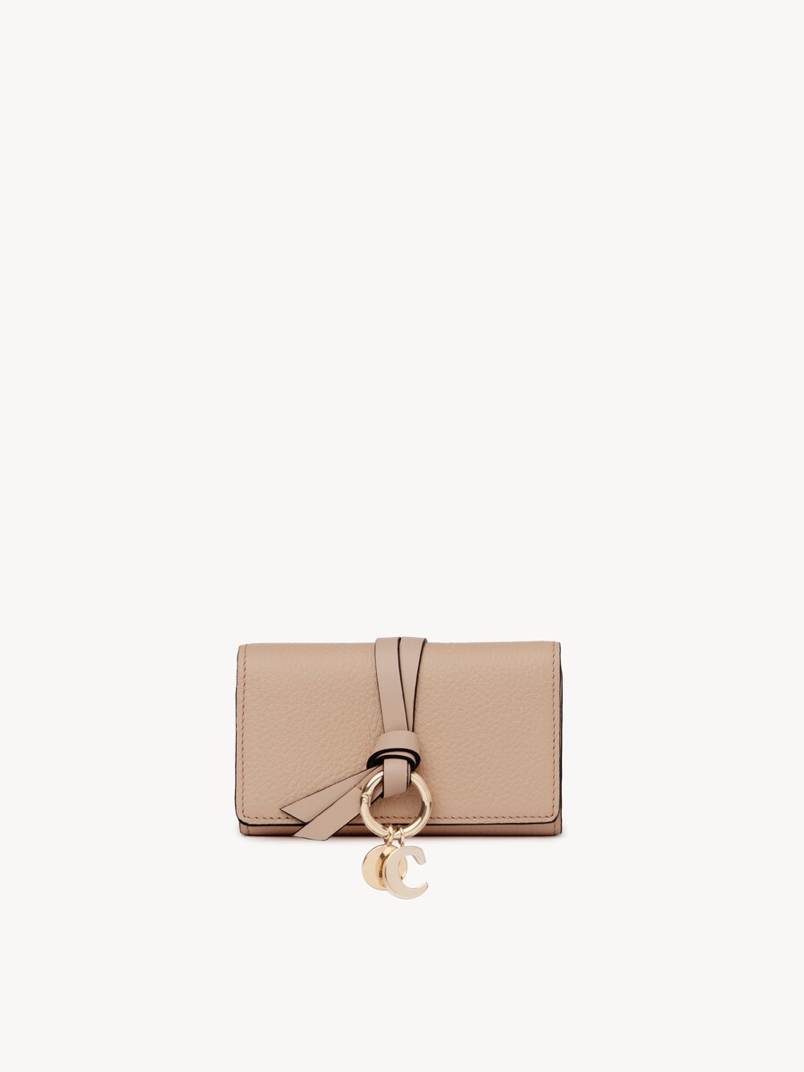 Funda para llaves Alphabet de cuero granulado - 2