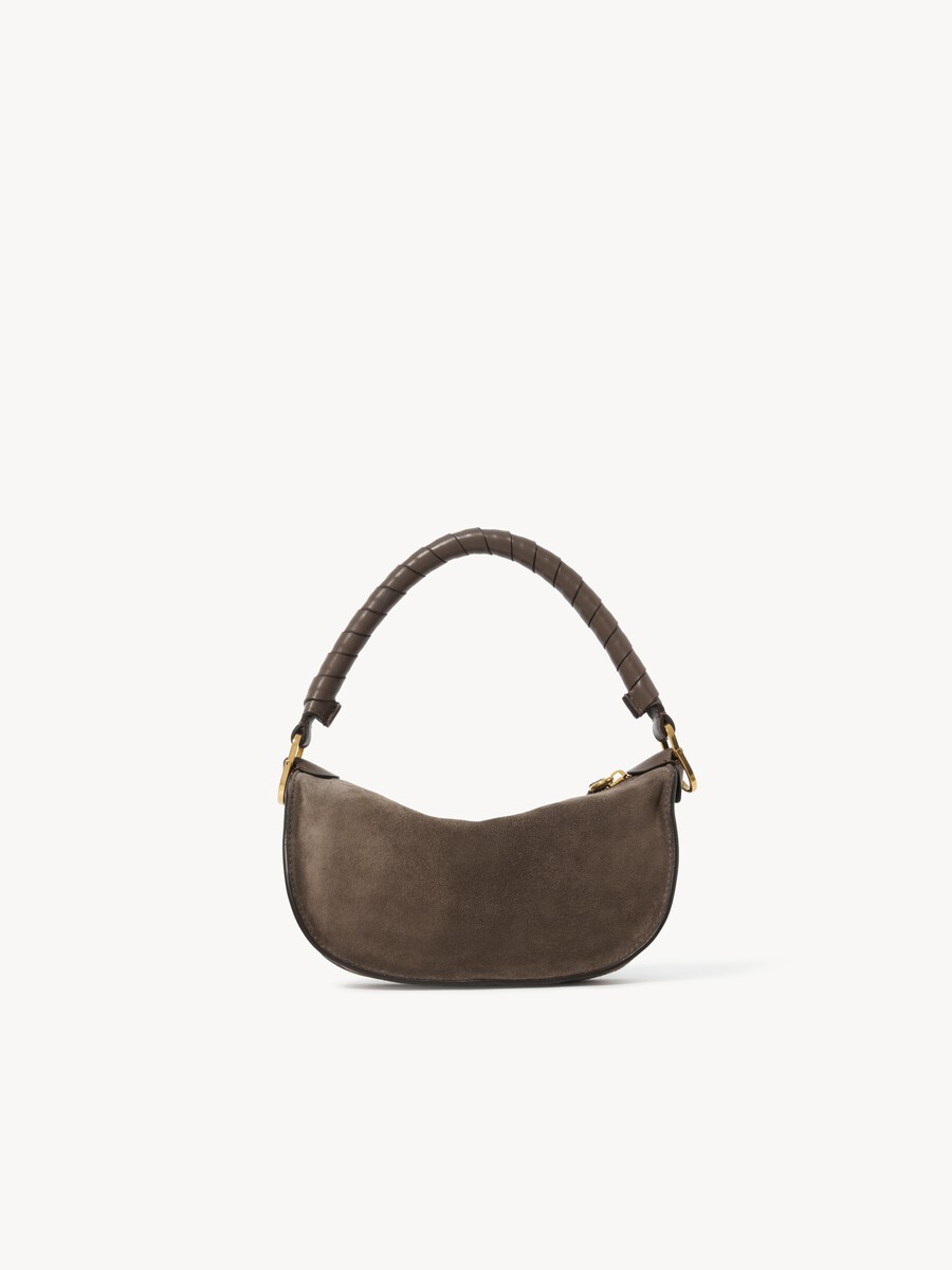 Mini Marcie shoulder bag in suede leather - 6