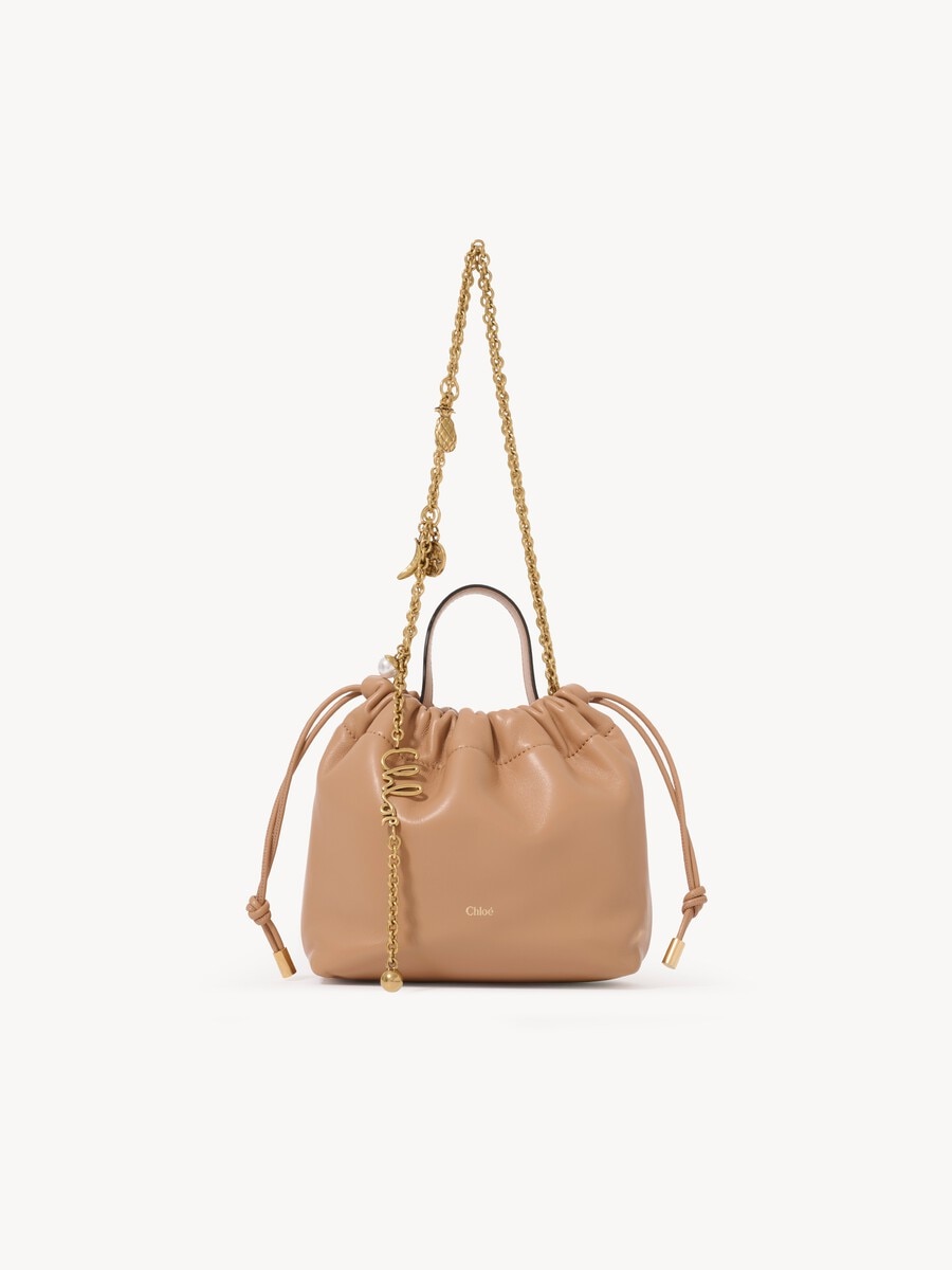 Minibolso de hombro Chlo&eacute; Icons con cadena de cuero suave - 2