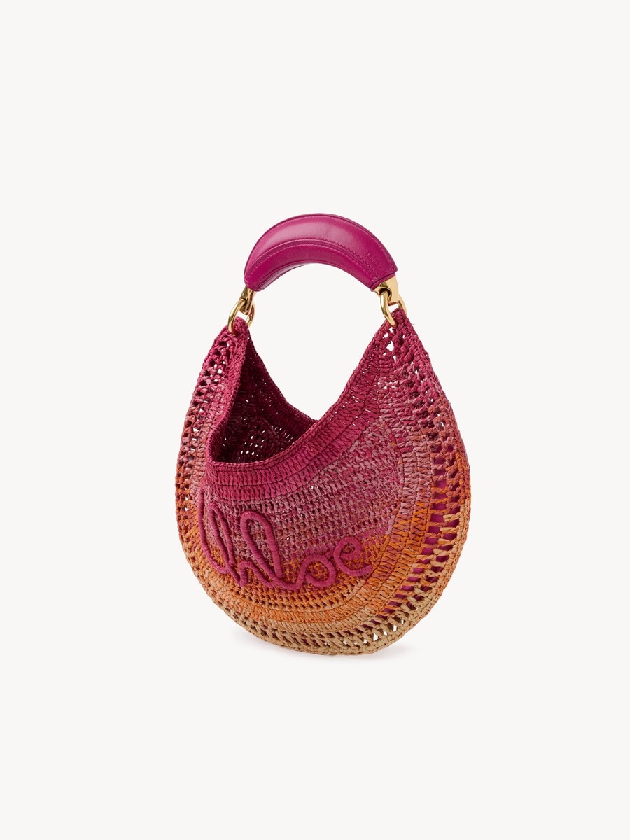 Summer Banana hobo bag in raffia - 4