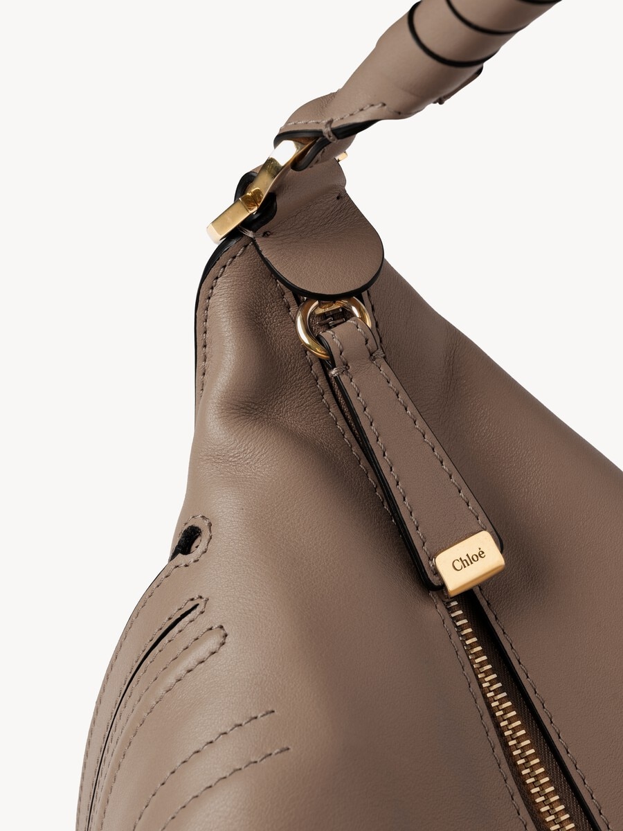 Small Marcie shoulder bag in soft leather - 8