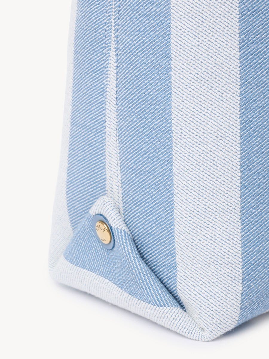 Bolso tote Chlo&eacute; Stripy East-West de jacquard - 8