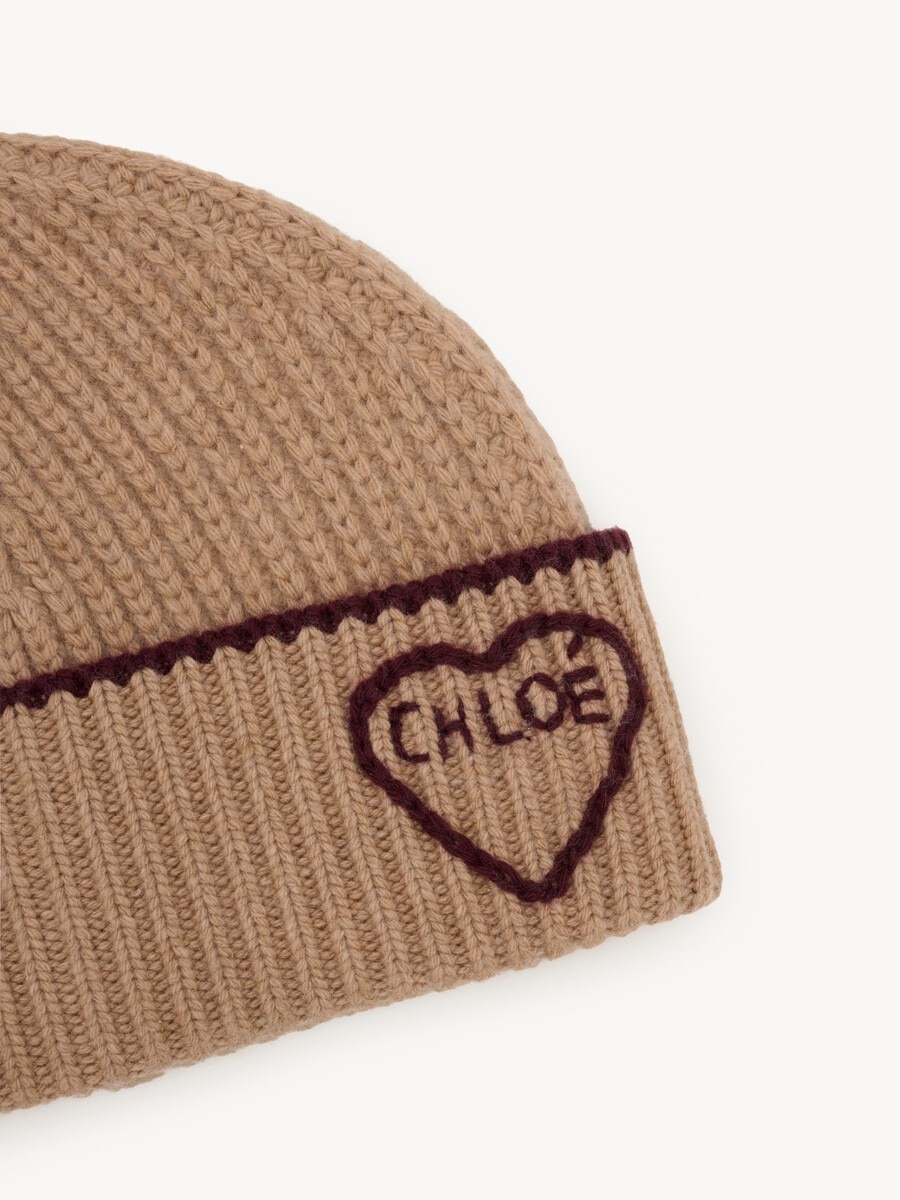 The Chlo&eacute; Encoeur beanie in wool & cashmere - 3