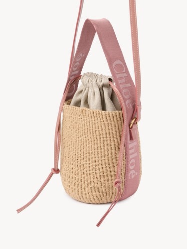 Small Woody basket in natural fibers - 4