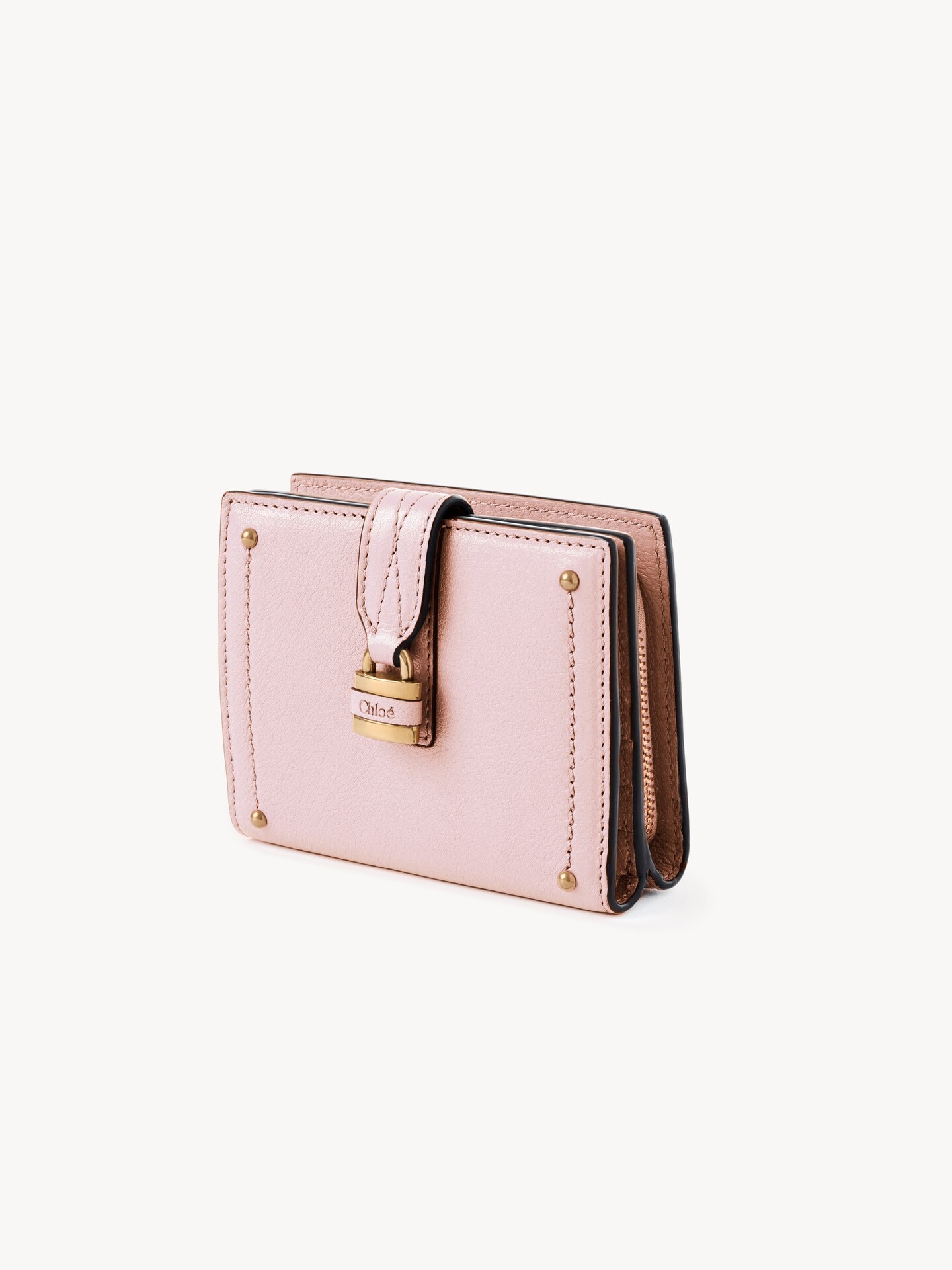 Paddington square wallet in grained leather - 2.0