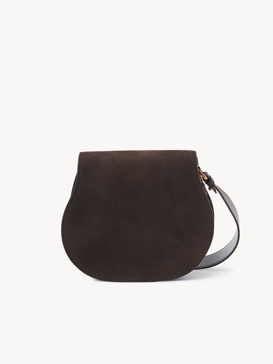 Bolso saddle Marcie de ante - 5