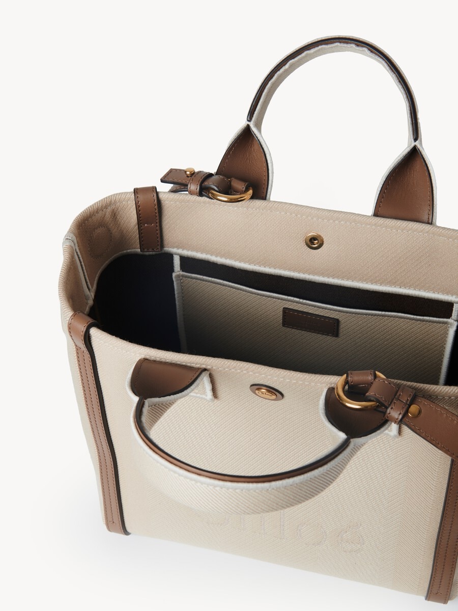 Small Chlo&eacute; Carry tote bag in canvas - 6