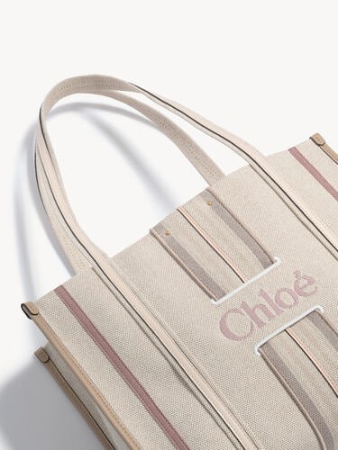 Woody Loop tote bag in canvas - 7