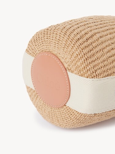 Small Woody basket in natural fibers - 7