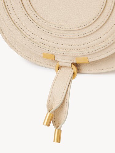 Bolso saddle peque&ntilde;o Marcie de cuero granulado - 7