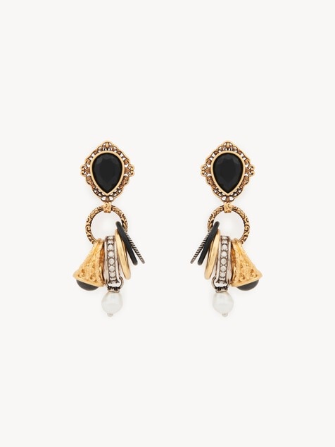 The Chlo&eacute; Antique Pearls earrings