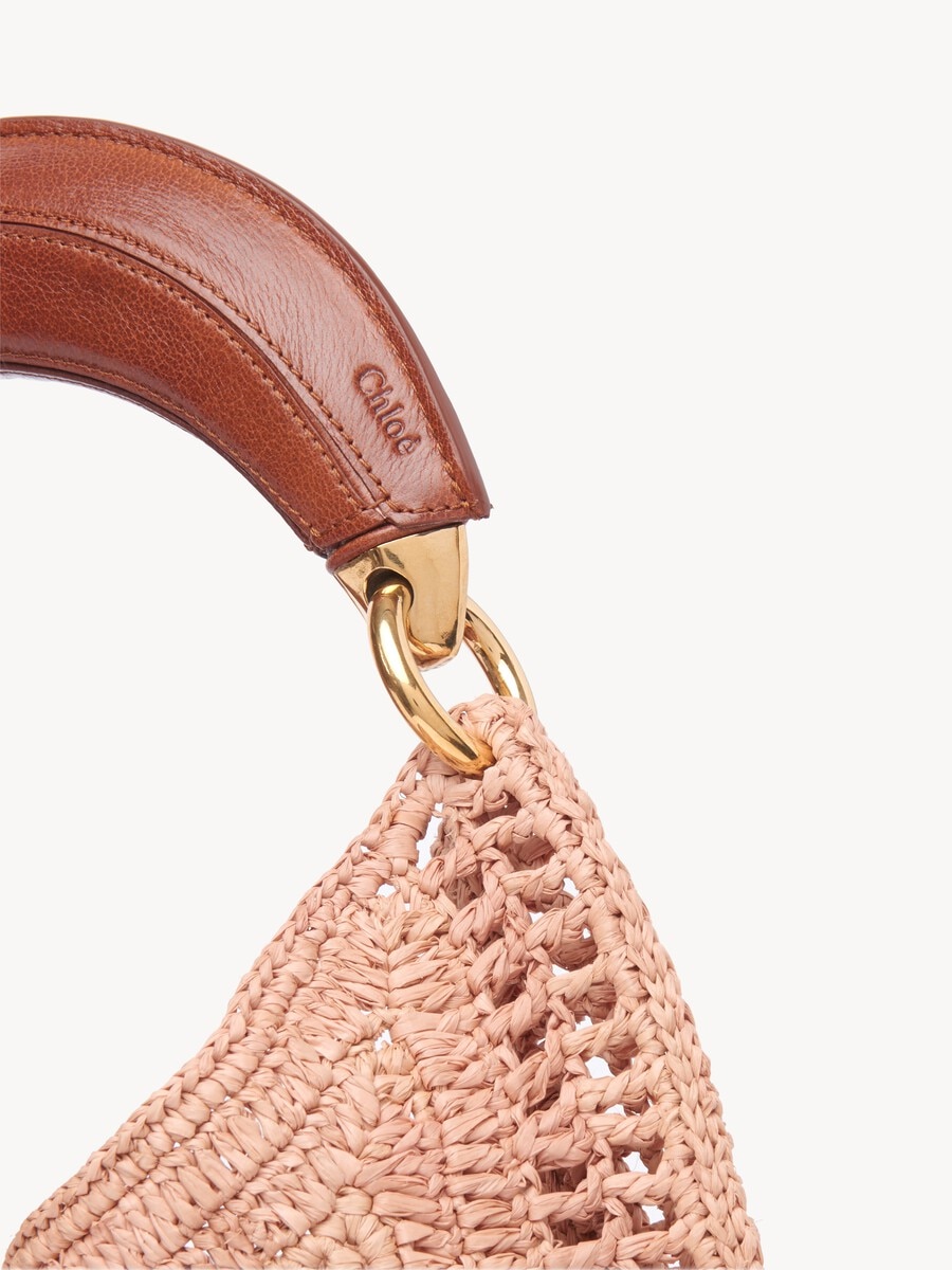 Bolso hobo Summer Banana de rafia - 7