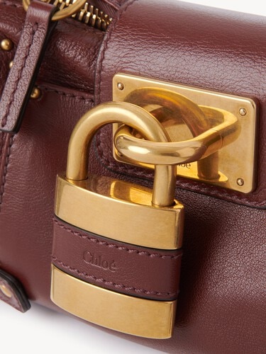 Bolso peque&ntilde;o de cadena Paddington de cuero granulado - 8