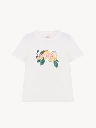 Crew-neck logo T-shirt in cotton jersey - 2