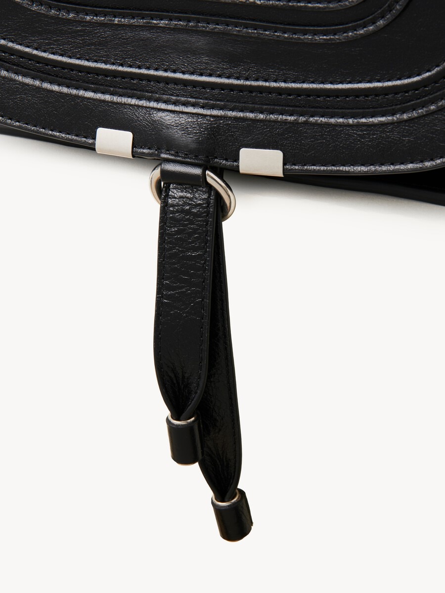 Bolso Marcie de cuero brillante - 9