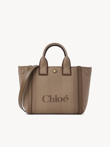 Bolso tote Chlo&eacute; Carry peque&ntilde;o de lona - 5