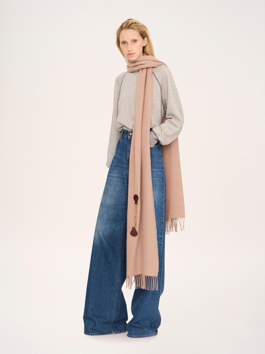 The Chlo&eacute; Iconic scarf in wool - 5