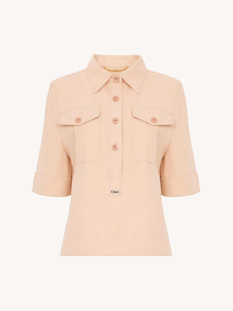 Polo shirt in cotton gabardine - 2