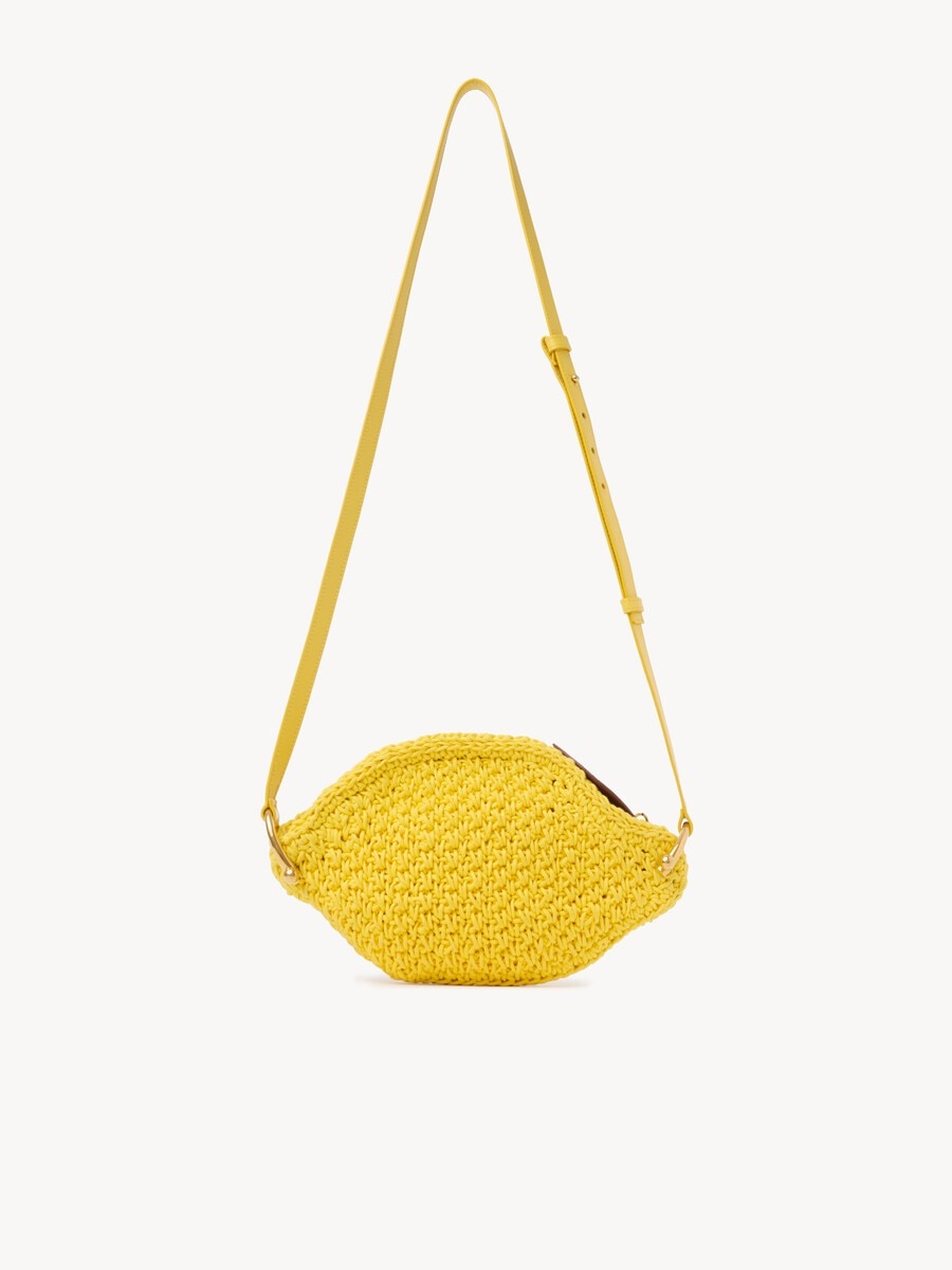 Chlo&eacute; Tropicus Lemon crossbody bag in waxed cord - 4
