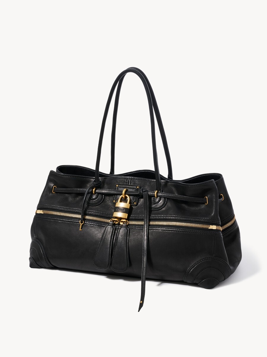 Large Paddington Sling east-west bag in soft leather - 4