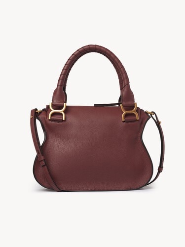 Small Marcie bag in grained leather - 4