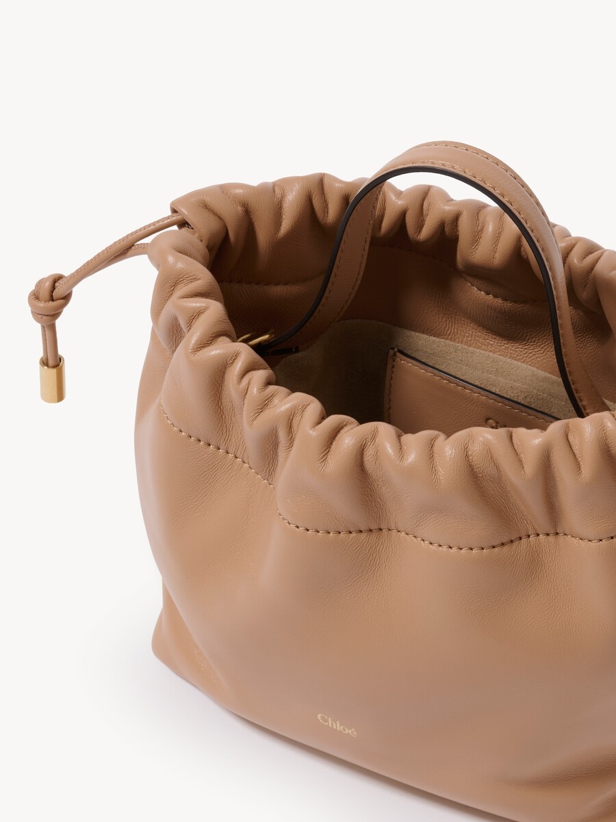 Minibolso de hombro Chlo&eacute; Icons con cadena de cuero suave - 5