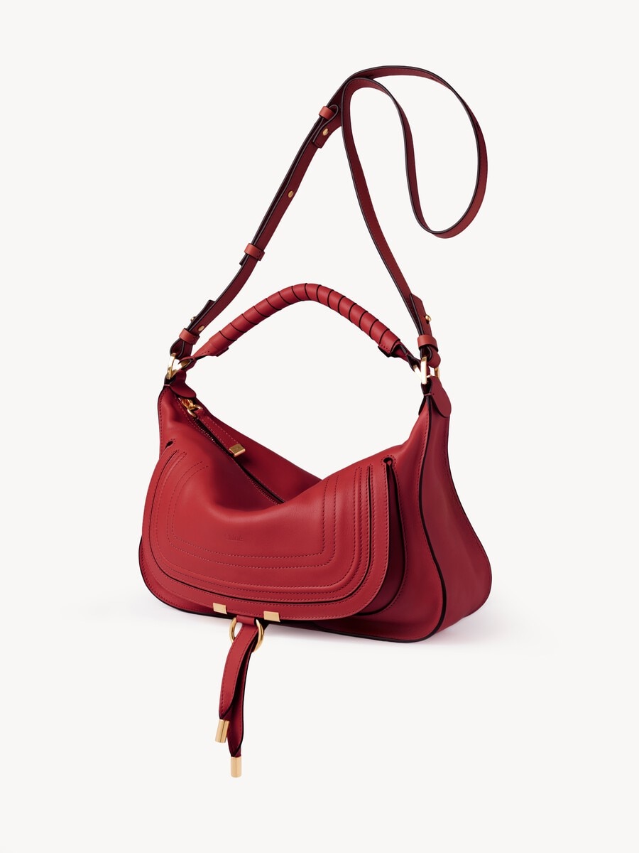 Small Marcie shoulder bag in soft leather - 3