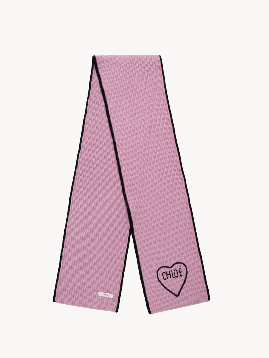The Chlo&eacute; Encoeur scarf in wool & cashmere - 1