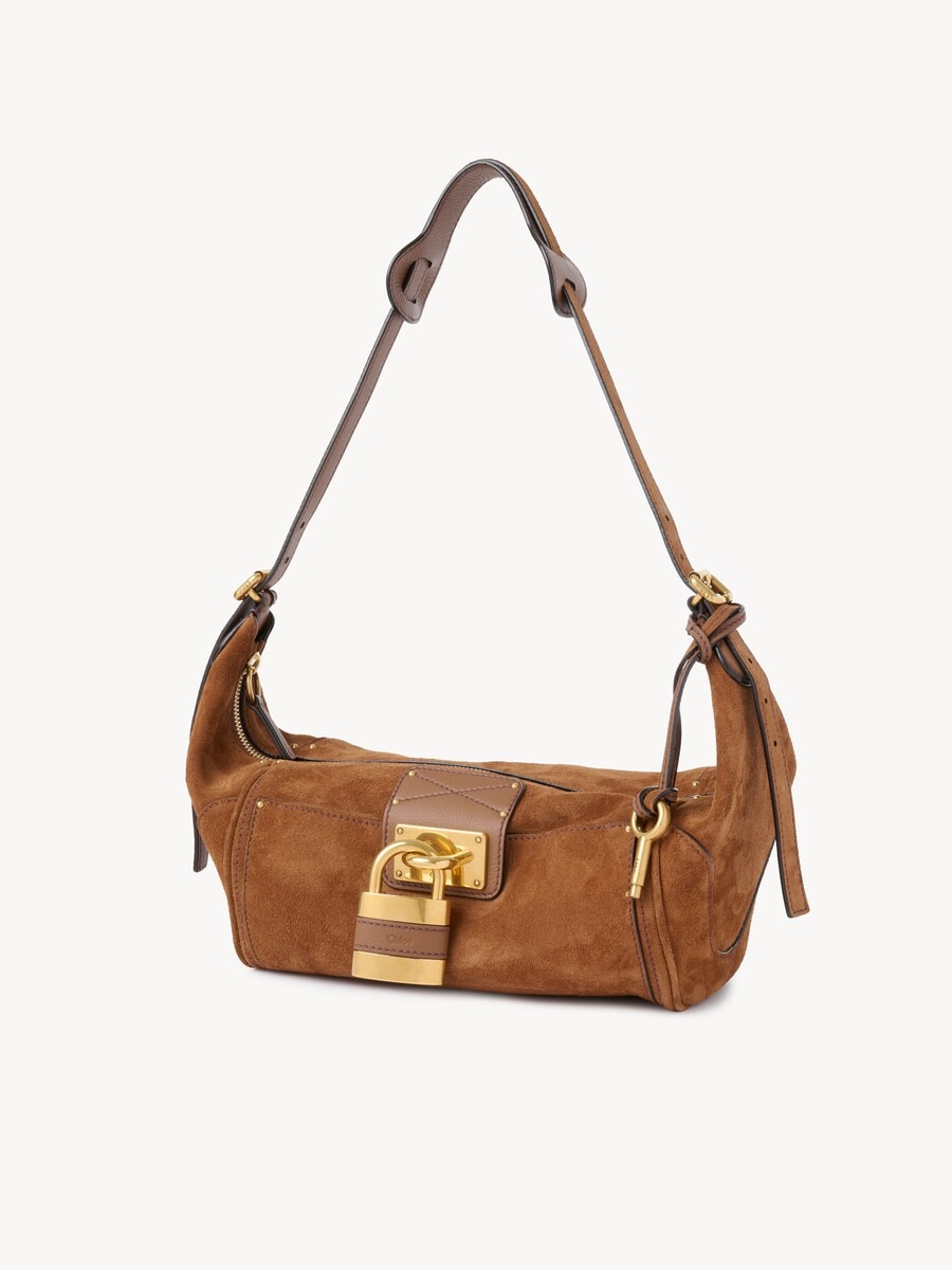 Paddington crossbody bag in suede leather - 3