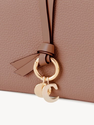 Alphabet bi-fold wallet in grained leather  - 6