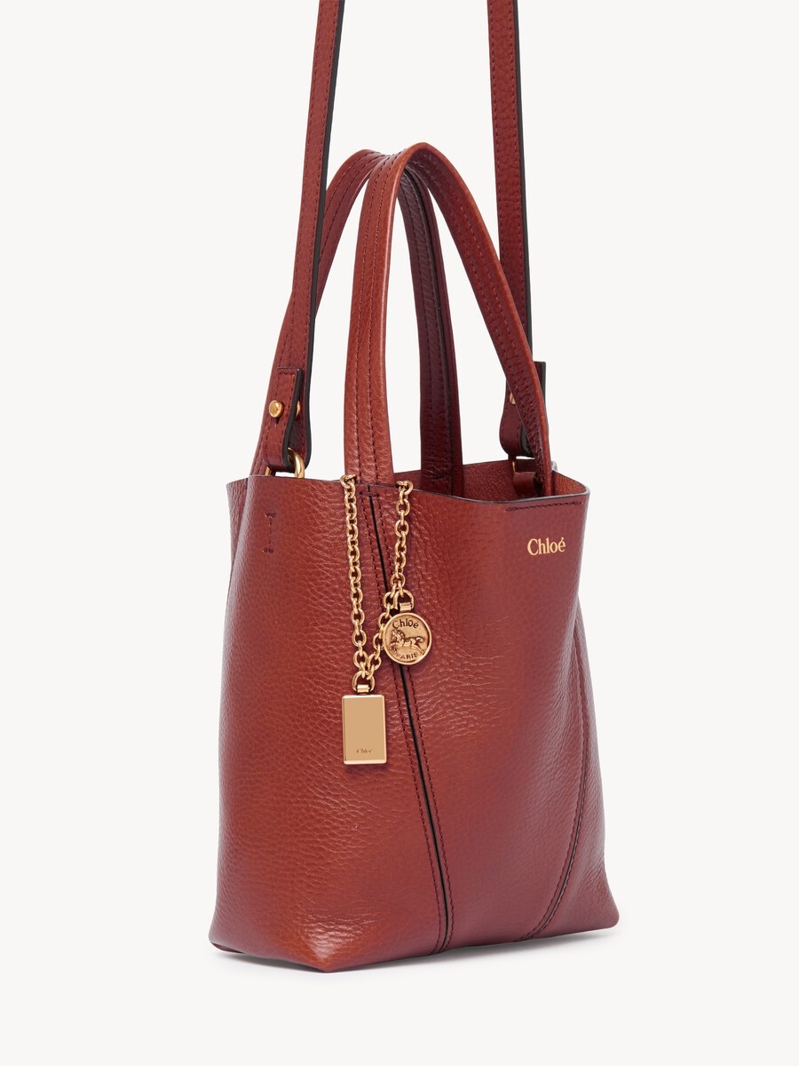 Bolso tote Chlo&eacute; Spin peque&ntilde;o de cuero granulado - 5