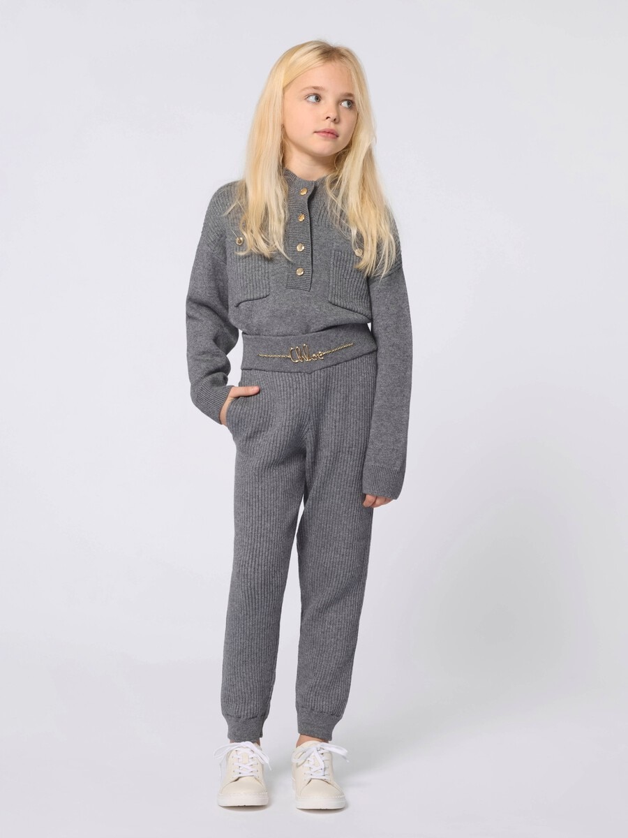 Pantalon en maille enfant - 4